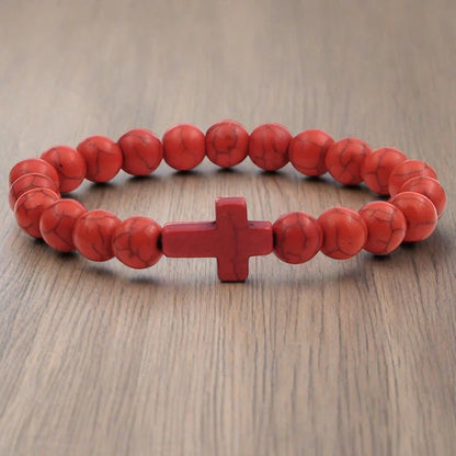 RED CROSS BRACELET